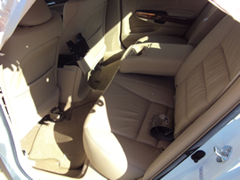 2009 HONDA ACCORD 4 DOOR SEDAN EX MODEL 3.5L V6 AT FWD COLOR WHITE STK A13045