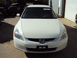 2005 HONDA ACCORD 4 DOOR SEDAN HYBRID E MODEL 3.0L AT COLOR WHITE STK A13044