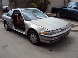 1991 ACURA INTEGRA 2DOOR HATCH BACK LS MODEL 1.8L MT FWD COLOR SILVER STK A13046