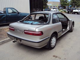 1991 ACURA INTEGRA 2DOOR HATCH BACK LS MODEL 1.8L MT FWD COLOR SILVER STK A13046