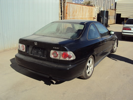 2000 HONDA CIVIC EX MODEL 2 DOOR COUPE 1.6L MT FWD COLOR BLACK  STK A13047