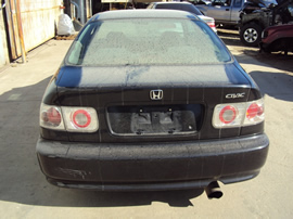 2000 HONDA CIVIC EX MODEL 2 DOOR COUPE 1.6L MT FWD COLOR BLACK  STK A13047