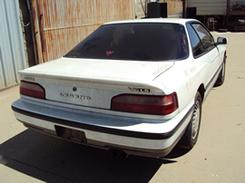 1990 ACURA LEGEND 2 DOOR COUPE LS MODEL 2.7L V6 MT FWD COLOR WHITE STK A13049
