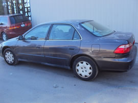1999 HONDA ACCORD 4 DOOR SEDAN LX MODEL 2.3L ULEV AT FWD COLOR PURPLE A14084