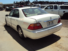 2002 ACURA RL 4 DOOR SEDAN 3.5L V6 AT FWD COLOR WHITE STK A13050