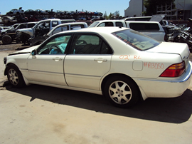 2002 ACURA RL 4 DOOR SEDAN 3.5L V6 AT FWD COLOR WHITE STK A13050