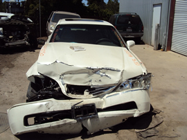 2002 ACURA RL 4 DOOR SEDAN 3.5L V6 AT FWD COLOR WHITE STK A13050