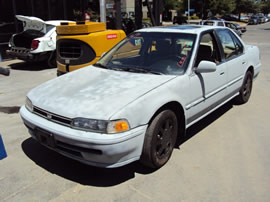 1993 HONDA ACCORD 4 DOOR SEDAN EX MODEL 2.2L MT FWD COLOR PRIMER A14086