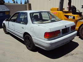 1993 HONDA ACCORD 4 DOOR SEDAN EX MODEL 2.2L MT FWD COLOR PRIMER A14086