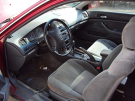 1997 HONDA ACCORD 2 DOOR COUPE SE MODEL 2.2L AT FWD COLOR RED A13051
