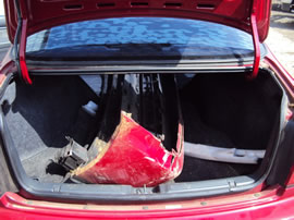 1997 HONDA ACCORD 2 DOOR COUPE SE MODEL 2.2L AT FWD COLOR RED A13051