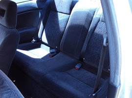 2001 HONDA CIVIC 2 DOOR COUPE LX MODEL 1.7L SOHC AT FWD COLOR SILVER A14089