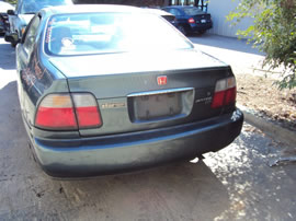 1996 HONDA ACCORD 4 DOOR SEDAN EX MDL 2.2L AT FWD COLOR GREEN A13054