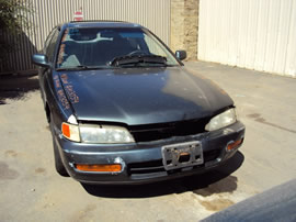 1996 HONDA ACCORD 4 DOOR SEDAN EX MDL 2.2L AT FWD COLOR GREEN A13054