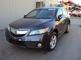 2013 ACURA RDX TECHNOLOGY 3.5L V6 AT 4WD COLOR GRAY A14092