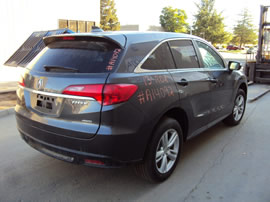 2013 ACURA RDX TECHNOLOGY 3.5L V6 AT 4WD COLOR GRAY A14092