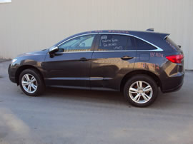 2013 ACURA RDX TECHNOLOGY 3.5L V6 AT 4WD COLOR GRAY A14092