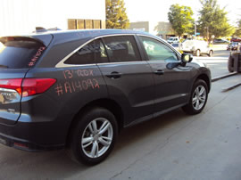 2013 ACURA RDX TECHNOLOGY 3.5L V6 AT 4WD COLOR GRAY A14092