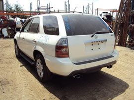 2004 ACURA MDX TOURING WITH NAVIGATION MODEL 3.5L V6 AT AWD COLOR WHITE A14095