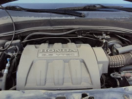 2005 HONDA PILOT EX-L MODEL 3.5L V6 AT 4WD COLOR BLACK A14105