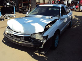 1994 HONDA ACCORD 4 DOOR SEDAN EX MODEL 2.2L VTEC AT FWD COLOR WHITE A14111