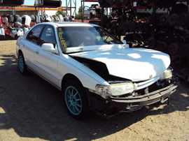 1994 HONDA ACCORD 4 DOOR SEDAN EX MODEL 2.2L VTEC AT FWD COLOR WHITE A14111