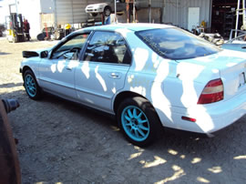 1994 HONDA ACCORD 4 DOOR SEDAN EX MODEL 2.2L VTEC AT FWD COLOR WHITE A14111