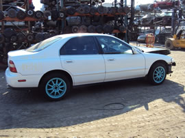 1994 HONDA ACCORD 4 DOOR SEDAN EX MODEL 2.2L VTEC AT FWD COLOR WHITE A14111
