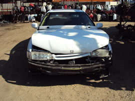 1994 HONDA ACCORD 4 DOOR SEDAN EX MODEL 2.2L VTEC AT FWD COLOR WHITE A14111