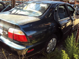 1996 HONDA ACCORD 4 DOOR SEDAN LX MODEL 2.2L AT FWD COLOR GREEN A14114