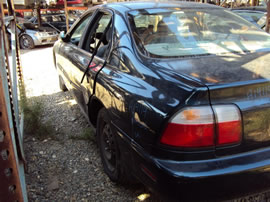 1996 HONDA ACCORD 4 DOOR SEDAN LX MODEL 2.2L AT FWD COLOR GREEN A14114