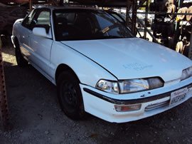 1993 ACURA INTEGRA 2 DOOR HATCHBACK LS SPECIAL MODEL 1.8L AT FWD COLOR WHITE A14115