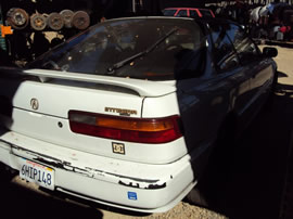 1993 ACURA INTEGRA 2 DOOR HATCHBACK LS SPECIAL MODEL 1.8L AT FWD COLOR WHITE A14115