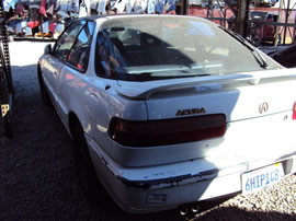 1993 ACURA INTEGRA 2 DOOR HATCHBACK LS SPECIAL MODEL 1.8L AT FWD COLOR WHITE A14115