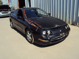 1994 ACURA INTEGRA 2 DOOR COUPE GS-R MODEL 1.8L VTEC MT FWD COLOR BLACK A13059