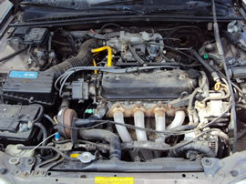 1990 HONDA ACCORD 4 DOOR SEDAN DX MODEL 2.2L MT FWD COLOR BROWN A14121