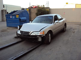 1998 ACURA RL 4 DOOR SEDAN PREMIUM MODEL 3.5L AT FWD COLOR GOLD A14125