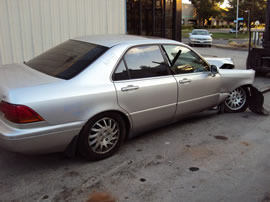 1998 ACURA RL 4 DOOR SEDAN PREMIUM MODEL 3.5L AT FWD COLOR GOLD A14125