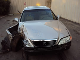 1998 ACURA RL 4 DOOR SEDAN PREMIUM MODEL 3.5L AT FWD COLOR GOLD A14125