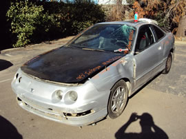 1995 ACURA INTEGRA 2 DOOR HATCHBACK LS MODEL 1.8L AT FWD COLOR SILVER A13062