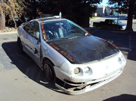 1995 ACURA INTEGRA 2 DOOR HATCHBACK LS MODEL 1.8L AT FWD COLOR SILVER A13062