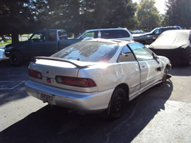 1995 ACURA INTEGRA 2 DOOR HATCHBACK LS MODEL 1.8L AT FWD COLOR SILVER A13062