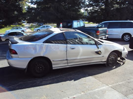 1995 ACURA INTEGRA 2 DOOR HATCHBACK LS MODEL 1.8L AT FWD COLOR SILVER A13062