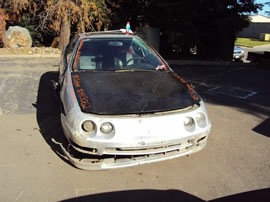 1995 ACURA INTEGRA 2 DOOR HATCHBACK LS MODEL 1.8L AT FWD COLOR SILVER A13062