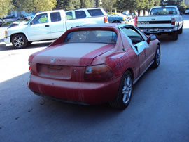 1993 HONDA DEL SOL S MODEL 1.5L AT COLOR RED A13065