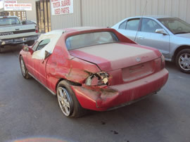 1993 HONDA DEL SOL S MODEL 1.5L AT COLOR RED A13065