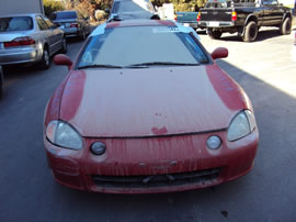 1993 HONDA DEL SOL S MODEL 1.5L AT COLOR RED A13065