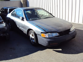 1994 HONDA ACCORD 2 DOOR COUPE EX MODEL 2.2L VTEC AT FWD COLOR  GRAY A13069
