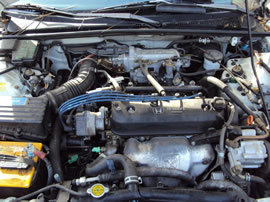 1992 HONDA ACCORD 4 DOOR SEDAN LX MODEL 2.2L AT FWD COLOR WHITE A13071