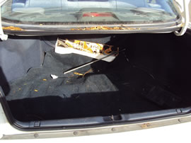 1992 HONDA ACCORD 4 DOOR SEDAN LX MODEL 2.2L AT FWD COLOR WHITE A13071